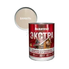 Пропитка АКВАТЕКС ЭКСТРА ваниль, 0,8 л