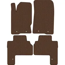 Комплект ковриков для авто Alicosta SsangYong Actyon (suv / C100) 2005 - 2013 (коричневый, сота)