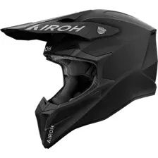 Мотошлем Airoh WRAAAP Color WRA11-XS (XS, черный матовый)