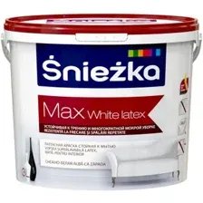 Краска Sniezka Max White Latex 3 л (белый)