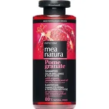 Шампунь Farcom Mea Natura Pomegranate с маслом граната для окраш. волос 300 мл