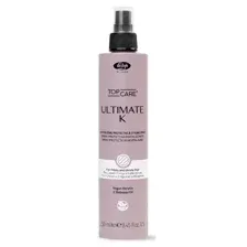 Восстанавливающий защитный спрей LISAP TOP CARE ULTIMATE K PROTECTIVE & STYLING SPRAY для вьющихся и непослушных волос, 250 мл