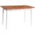 Кухонный стол TetChair Sonata Lux 120x75x75 (антик/белый)