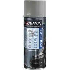 Грунтовка автомобильная AUTON Filler Наполнитель акриловая ATN-A46088 (520мл, серый)