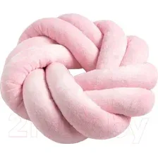 Подушка декоративная Этель 5163449 (розовый, велюр)