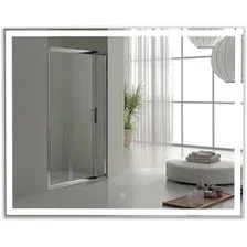 Пекам Зеркало Greta 120x80 greta-120x80s (с подсветкой и сенсором на прикосновение)