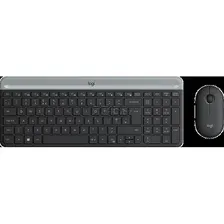 Комплект беспроводной клавиатура и мышь LOGITECH MK470 Slim Wireless Combo