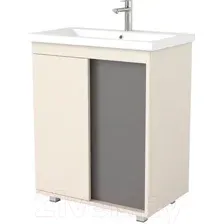 Дабер Тумба под умывальник 013 Cersanit Como 70 Т13.7C.0.19 (бежевый/серый)