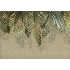 Фотообои Vimala Пальмовые листья золотые 270x400