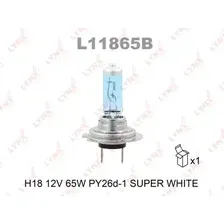Автолампа галогенная LYNXAUTO L11865B