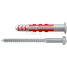 Дюбель-гвоздь Fischer DuoSeal 6 x 38 S PH TX A2 557727 (50 шт)