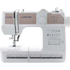 Швейная машина Jaguar LX-220 (белый/кофейный)