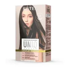 Краска для волос Estel UNIQ SENSE 5/7 светлый шатен коричневый