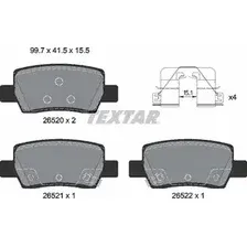 Тормозные колодки дисковые TEXTAR 2652001