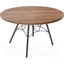 Журнальный столик Sheffilton SHT-S100 70 МДФ (черный муар/светлый орех)