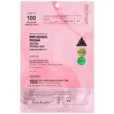 Двухфазная гидрогелевая маска с коллагеном и микроиглами VT Cosmetics Collagen Reedle Shot 100 2Step Hydrogel Mask