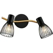 Спот Ambrella light TR8660/2 BK/GD (черный/золото)