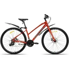 Велосипед Racer Alpina Lady 28 2025 (красный глянец)