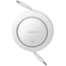 Кабель Baseus Free2Pull Mini Retractable Charging Cable 100W 1.5 м (белый)