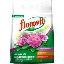 Удобрение Florovit для рододендронов, вересковых, гортензий гранулированное, пакет 1кг