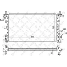 STELLOX                                            10-25159-SX Радиатор охлаждения двигателя