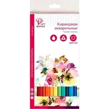 Набор акварельных карандашей АртФормат AF03-041-12
