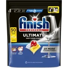 Капсулы для посудомоечных машин Finish Powerball Ultimate All In 1 Лимон (50шт)
