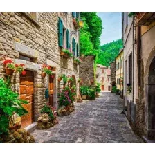 Фотообои листовые Citydecor Улочка 1 (300x254)
