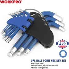 Набор ключей Workpro WP222010 (9 предметов)