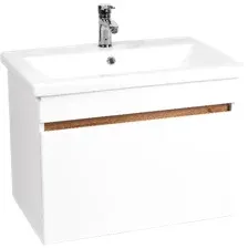 Viant Тумба с умывальником Мальта Como 80 VMAL80CO-T1YP+S-UM-COM80/1-w