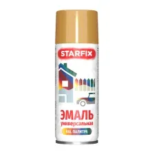 Эмаль Starfix SM-95064-1 (520мл, золотой металлик)