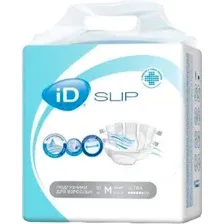 Подгузники для взрослых ID Slip Basic M (30 шт)