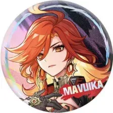 Значок miHoYo Genshin Impact Mavuika Character Version B GEN1393