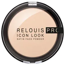 Пудра компактная RELOUIS PRO Icon Look Satin Face Powder тон 005
