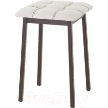 Табурет AMC Comfort 7К2.12 (кожзам белый/коричневый)