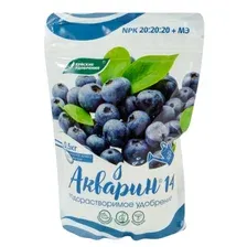Удобрение минеральное АКВАРИН Для голубики 0,5 кг