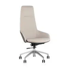 Кресло офисное TopChairs Soulo A308 8371-12/1 (бежевый/серый)