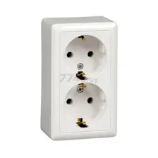 Розетка Systeme Electric Хит RA16-238I-B (белый)