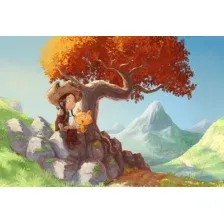 Фотообои листовые Arthata Fotooboi-Anime-115 (400x270)
