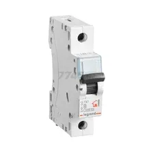 Автоматический выключатель LEGRAND TX3 1P 6A В 6кA (403969)