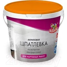 Шпатлевка готовая Olecolor Для наружных работ (900г)