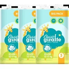 Трусики-подгузники Lovular Giraffe Classic XL 12-17 кг (150 шт)