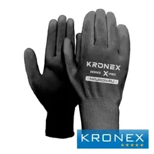 Перчатки нейлоновые KRONEX X-PRO NEURON-PU, черные