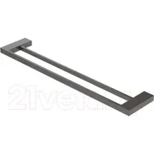 Держатель для полотенца Cezares SLIDER-THD-60-GM (оружейная сталь)