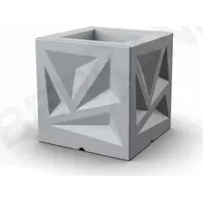Кашпо Berkano Icelandic Cube DB (серый)