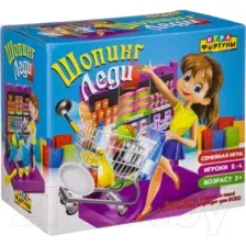 Настольная игра Фортуна Шопинг леди Ф93362