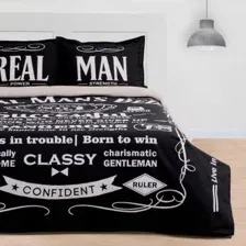 Евро комплект постельного белья Этель Real Man 4154833