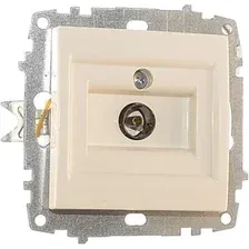 Розетка телевизионная Elbi Zena-Vega 609-010300-246 (кремовый)