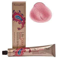 Крем-краска стойкая профессиональная для окрашивания волос FarmaVita Life Color Plus Pink / Розовый 100 мл