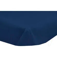 Простыня Миланика Индиго на резинке 180x200 (поплин г/к)